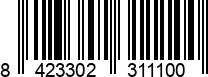 8423302311100