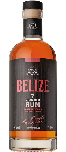 1731 Fine & Rare Belize 7 Ans 