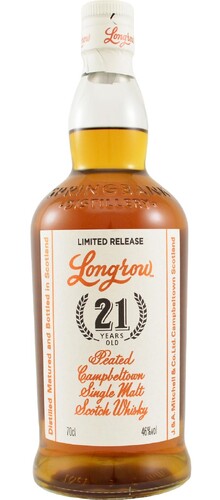 Longrow 21 year Single Malt 