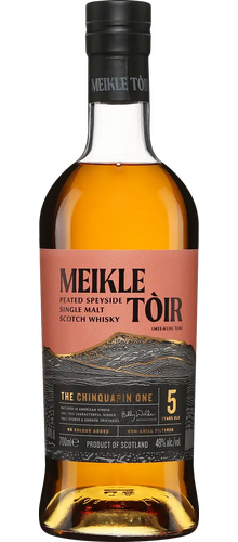 MEIKLE TÒIR The Cinquapin One 5 Year Old Peated Speyside Single Malt 