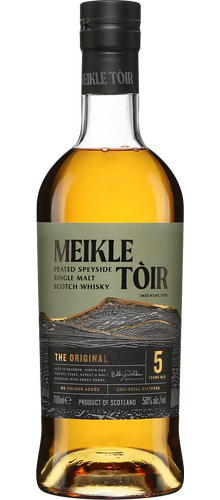 MEIKLE TÒIR The Original 5 Year Old Peated Speyside Single Malt 