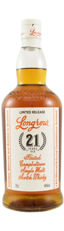 Longrow 21 year Single Malt 