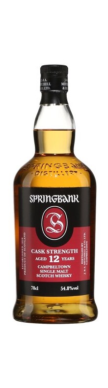 12 years Cask Strength scotch single malt 