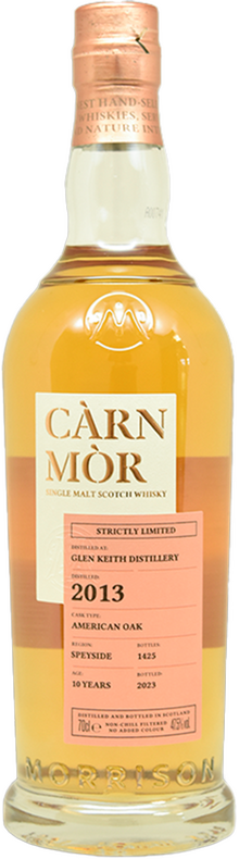 C&agrave;rn M&ograve;r, Glen Keith 10 ans Speyside Singlemalt 2013