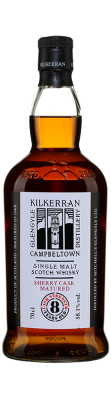 8 Year Old Cask Strength Sherry Cask Matured Single Malt 