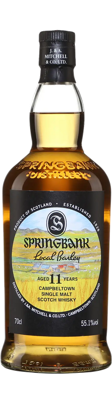 Local Barley 11 Ans Cask Strength Campeltown 